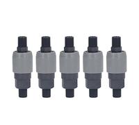 Self Locking Quick Connect, 5Sets SM+PM-30 PVC Profiles C Type Hose Connects Fitting for Machinery Electronic Automotive Packaging and More (SM+PM-20)