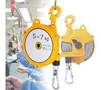 Self-locking Spring Balancer 1-3kg/3-5kg/5-7kg, Adjustable Hanging Retractable Tool Spring Balancer with Alloy Hook, Stable and Durable, Tool Balancer Holder for Fixing and Hanging(Size:5 to 7KG)