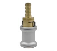 Self Locking Tire Inflator Nozzle Brass 6mm for Quick Fit Self | Auto seal mechanism, 6mm tube fit, brass copper build, prevents air loss, secure inflation
