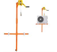 Self Locking Winch Support Tool for Outdoor Air Conditioning Units Lifting System for Easy Installation and Enhanced Stability