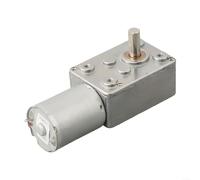 Self Locking Worm Gear Motor at DC 12V for Winches and Door Openers, Torque of 0 6200RPM (0.6RPM)