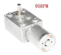 Self Locking Worm Gear Motor at DC 12V for Winches and Door Openers, Torque of 0 6200RPM (95RPM)
