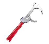 Self-locking Wrench, 8.6 cm C Opening, Non-Slip Plumber's Tools - Self-Adjusting Pipe Wrench | For Narrow Spaces Under Sink Bathroom Accessories Nuts Fixings Climatiza