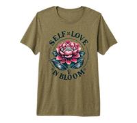 Self-Love Blossoming Women's Empowerment Premium T-Shirt