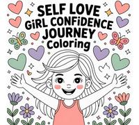 Self Love Girl Confidence Journey Coloring: A beautifully empowering collection designed to boost confidence, calm minds, and inspire positivity.