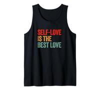 Self Love is The Best Care Inspirational Graphic Tank Top