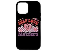 Self Love Matters Motivational Heart Design Case for iPhone 12 mini