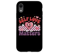 Self Love Matters Motivational Heart Design Case for iPhone XR