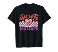 Self Love Matters Motivational Heart Design T-Shirt