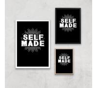 Self Made Art Print - A2 - Wood Frame