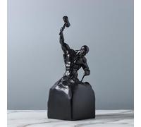 Self Made Man Statue, Abstract Inspirational Sculpture, Modern Decorative Figurines Statue, Figure Statue Is Perfect for Any Home Or Office,Black