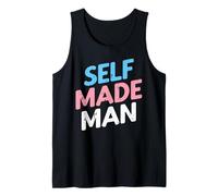 Self Made Man Transgender Trans Pride Flag Transsexual LGBTQ Tank Top
