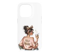 self made positive women inspirational woman motivation Case for iPhone 15 Pro