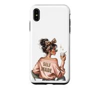 self made positive women inspirational woman motivation Case for iPhone XS Max