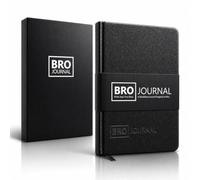 Bro Journal: 12-Week Guided Gratitude, Mindfulness, & Self-Improvement Journal for Men | Unique Daily Prompts, Activities, & Tips for Self-Care & Habit Building | A5 Size | Premium Gift Box Included