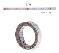 Self Miter Track Tape Measure Scale Ruler for Woodworking Tools Table Saw Router Band Saw Steel Material 1-5M White(1-Right to Left)