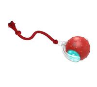 Self-Moving Cat Toy Ball Automatic Rolling Chirping Durable Chew Proof Pet Ball for Indoor Cats Stimulates Hunting Instincts Fun Chase Toy for Kittens Dogs (red)