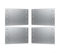Self-Nailing Wire Guard for Framing Applications Where Wires Pipes Run Vertically Between Walls and Floors