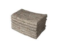 SELF PAK 15 x Removal Blankets Premium Cross Stitched Heavy Duty Mixed Fabric Furniture Removal 150cm x 200cm