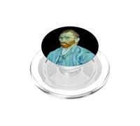 Self-Portrait by Vincent van Gogh (1889) - no background PopSockets PopGrip for MagSafe