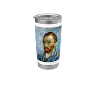Self-Portrait by Vincent Van Gogh (1889) Stainless Steel Insulated Tumbler