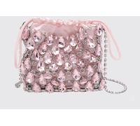SELF-PORTRAIT Clutch Woman color Pink - Size: OS - female