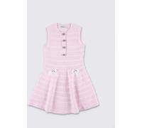 SELF-PORTRAIT Girl's Off-the-Shoulder Viscose Knit Dress - Size: 5 - female