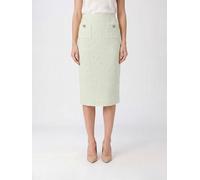 SELF-PORTRAIT High-Waisted Tweed Midi Pencil Skirt with Sequins - Size: 8 - female