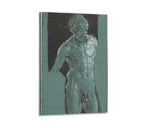 Self-Portrait in The Nude Art Poster Canvas Painting Decor Wall Print Photo Home Modern Decorative Posters 20x30inch(50x75cm)