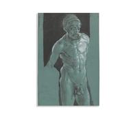 Self-Portrait in The Nude Canvas Painting Poster Wall Art Decorative Picture Prints Modern Decor 16x24inch(40x60cm)