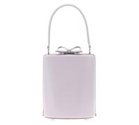 SELF PORTRAIT 'Lilac Leather Mini Bow' Handbag U