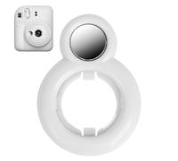Self-Portrait Mirror Compatible with Fujifilm instax mini 12, Lightweight Accessory for Self-Portraits and Close-Up Shots, Ideal for Photography Enthusiasts and Travel Bloggers (White)