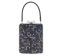 SELF PORTRAIT 'Multi Crystal Chainmail' Mini Handbag U