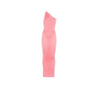 Self-Portrait one-shoulder maxi dress - Pink XS-S-M