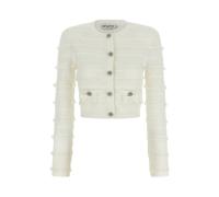 SELF PORTRAIT 'Pointelle Diamante' Cardigan M