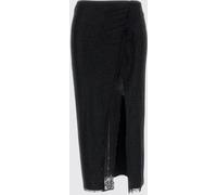 SELF-PORTRAIT Skirt Woman color Black - Size: 8 - female