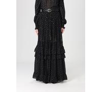 SELF-PORTRAIT Skirt Woman color Black - Size: 8 - female