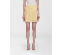 SELF-PORTRAIT Skirt Woman color Yellow - Size: M - female