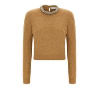 SELF PORTRAIT Sweater With Jewel Embroidery M