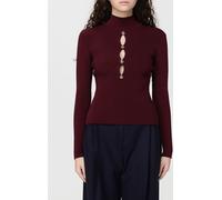 SELF-PORTRAIT Sweater Woman color Burgundy - Size: S - female