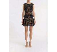 SELF-PORTRAIT Viscose Mini Dress with Rhinestones - Size: 10 - female
