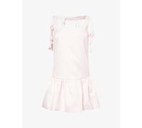 Self-Portrait Womens Self-Portrait Flower-Embellished Woven Mini Dress Pink 10