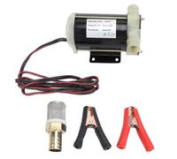 Self Priming Bilge Pump 12V 200W High Power Water Transfer Pump with Flexible Impeller for Freshwater Saltwater Marine Use Stainless Steel Construction 40L/min Flow Rate