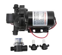 Self Priming Diaphragm Pump,12V Water Pump Self Priming Diaphragm Pump High Flow 18.9LPM 5.0GPM for RV Marine Boat
