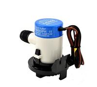 Self Priming Diaphragm Water Pump 3/4" Hose MKBP1-G600-02 600GPH Marine self-Priming 12 Volt Mini Bilge Pump