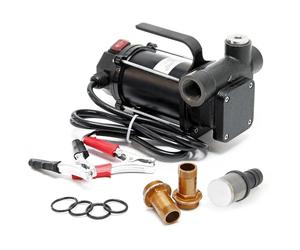 Self-priming Diesel Pump 550W 12V Heating Oil Pump 80 l/min with 3m Suction Lift