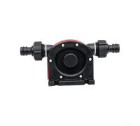 Self-Priming Drill Water Pump 18cm Alloy Steel Pond Drain(black)
