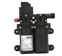 Self Priming Pump 12V 100W,Self Priming Diaphragm Double Suction Electric Self Priming Diaphragm Low Noise,High Pressure(B)
