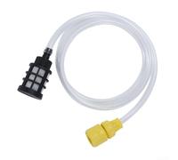 Self Priming Suction Hose for Karcher K2 for K7 Pressure Washer, High Pressure Inlet Pipe with Filter and Connectors Transparent Tube(3meters)