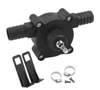 Self Priming Transfer Pump Wear-Resistant Liquid Self Priming Water Pump Hand Outstanding Drill Water for, Oil, Solvents, Fuels Drill Transfer